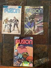 Fusion Eclipse Comics Lot Copper Age Barnes Gallacci Dowling Macklin Harris