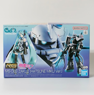 NEW RG 1/144 MS-06S Zaku II [Hatsune Miku Ver.] Premium Bandai limited edition