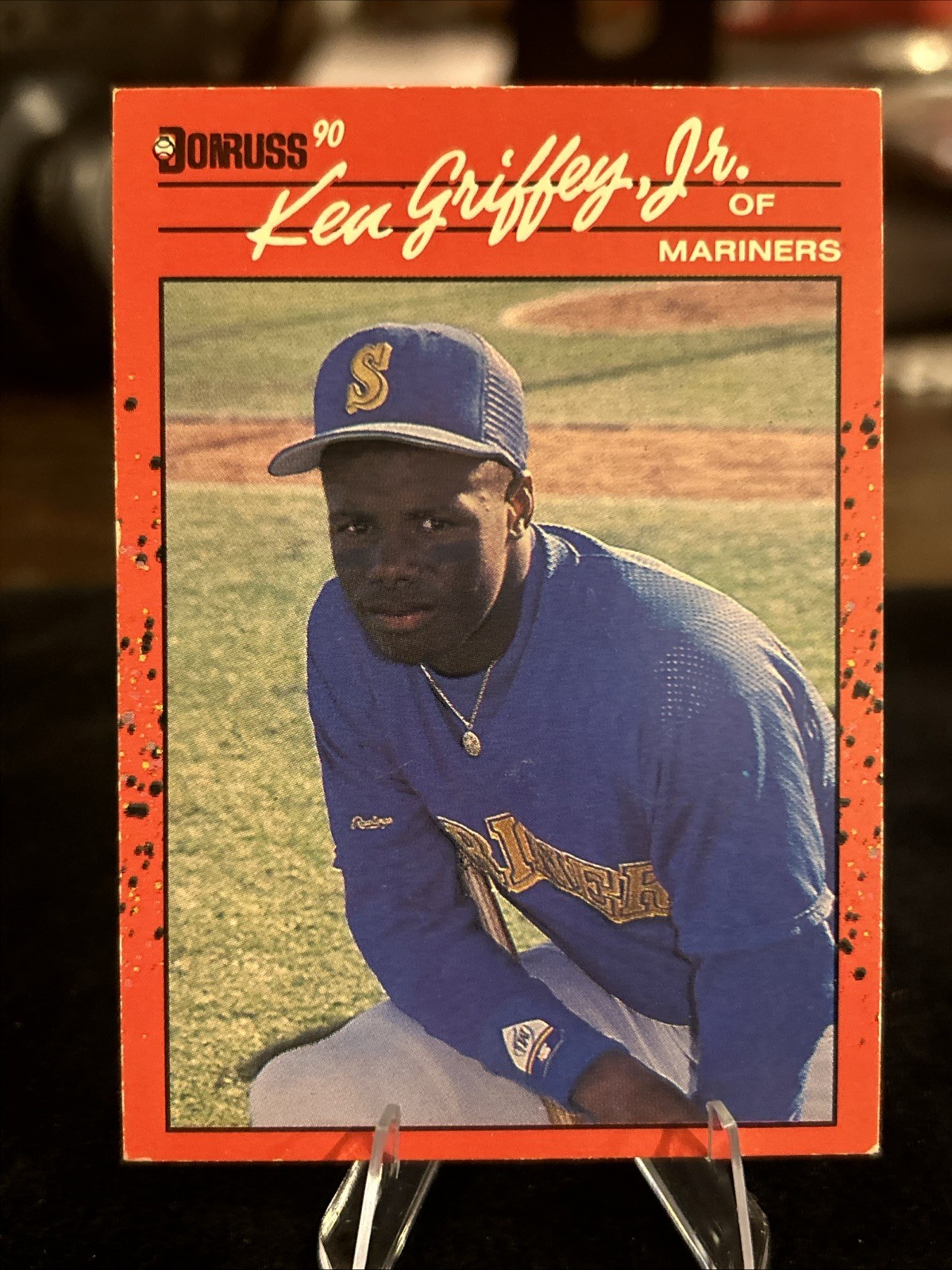 1990 Donruss - Ken Griffey Jr #365  Rookie VG Ungraded Condition Mariners HOF