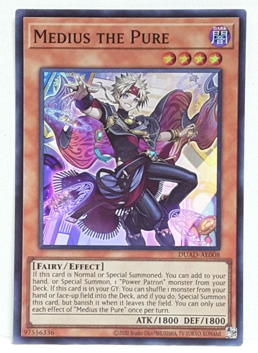 Yugioh Asia-English Medius the Pure DUAD-AE008 Super Rare | eBay