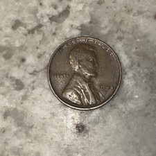 1944-S Wheat Penny - Circulated, Single