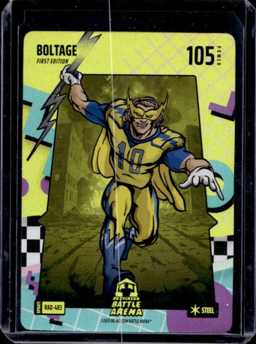 2025 Bo Jackson Battle Arena 1st Edition Boltage Justin Herbert Steel #RAD-483