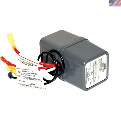 #ad Durable Black Pressure Switch with Relay 7.3x3.5in Ideal for Air Compressors $57.99
