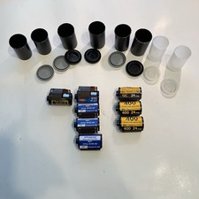 EXPIRED Kodak Polaroid Rite Aid Walgreen 35mm Film Lot of 8 400 speed w Holders