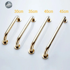 Gold Polished Brass Bathroom Bath Shower Safety Grab Bar Toilet Hand Rail Holder