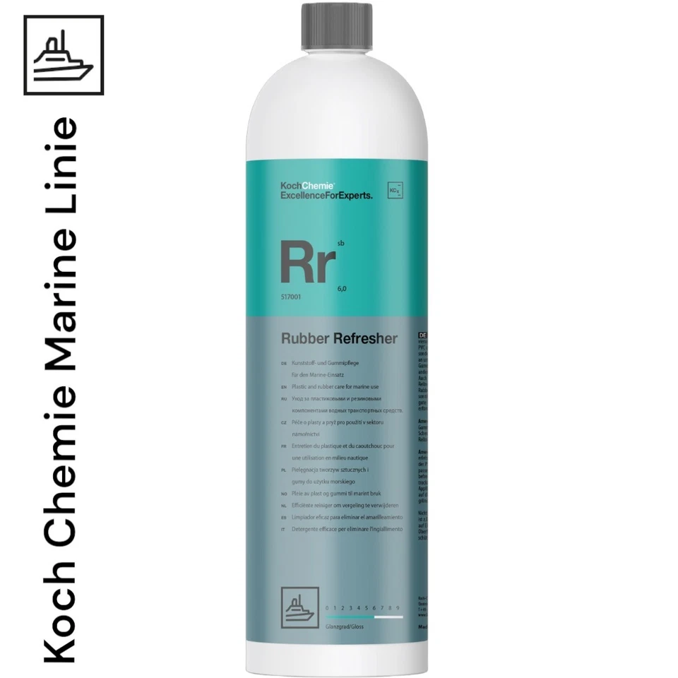 Koch Chemie Marine Rr Rubber Refresher Kunststoff & Gummipflege Bootspflege 1 L