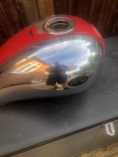 moto guzzi california 1100 Chrome Tank