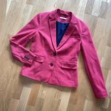 Esprit Blazer Rot Himbeer 36 Sweat Jacke Sportlich Casual S Neu 129€!