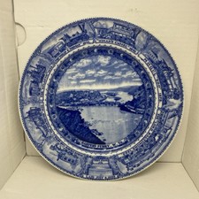 B O Railroad Centennary Dinner Plate 9" Lamberton China Baltimore Ohio