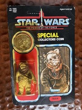 1984 STAR WARS POWER OF THE FORCE POTF EWOK WAROK KENNER LAST 17 MOC UNPUNCHED