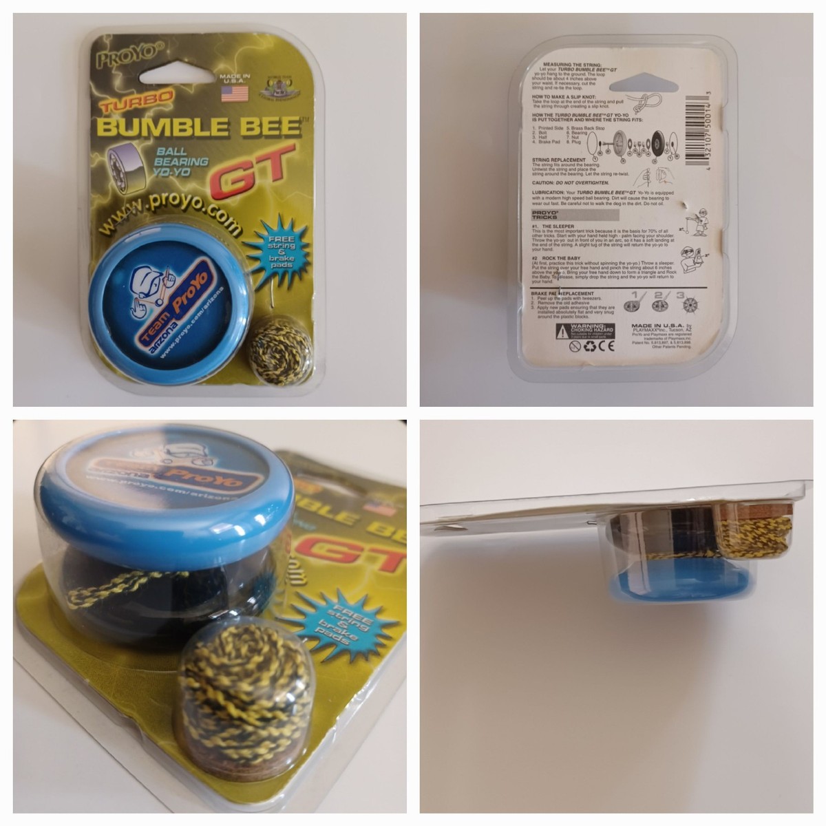 Playmaxx Proyo YoYo (Team Proyo Bumble Bee GT yo-yo) Rare Vintage