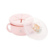 Kikka Boo Snack Sch&uuml;ssel 2 In 1 Savanna Pink
