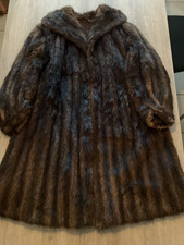 Veste trois quarts en vison véritable fourrure Marcelle 