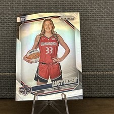 LUCY OLSEN 2025-26 PRIZM WNBA ROOKIE VARIATION SILVER #145 MYSTICS A Q4244