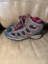 Merrell Kids' Hilltop Mid Ventilator Waterproof Hiking Boots size 6y