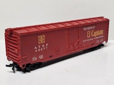 Santa Fe A.S.T.F. 49227 The Route Of El Capitan Red Box Car HO Scale