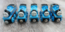 Lot Of 5 Thomas 1 Train Tank Engine  Friends Wooden Railway 1990s-2000s- Rough