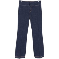 Alice  Olivia Women's Olivia Jean Dark Rinse Size 29 Wide Leg Flare Denim