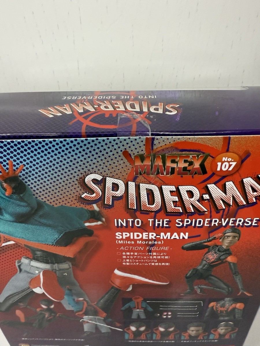 Authentic MAFEX No. 107 Spider-Man Miles Morales First Release