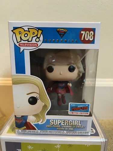 Funko Pop DC Supergirl New York Comic Con NYCC 2018 in Hard Case