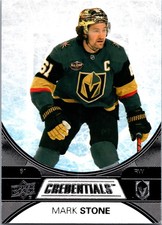 2021-22 Upper Deck Credentials #31 Mark Stone