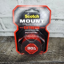 Scotch-Mount Extreme Double-Sided Mounting Tape 414H, 1 In X 60 In