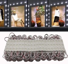 Storefront Light 100PCS LED Module for Signs White 6500K 1.2W 12V DC 2835 SMD...