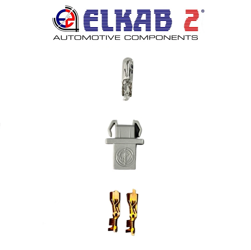 5 Luci Lampadine T5 con 5 Portalampada Cruscotto Spie Fiat Alfa Lancia ORIGINALI - Bild 2 von 4