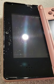 Nintendo 3DS Pink Handheld Console System w/ Charger, Stylus Tested!