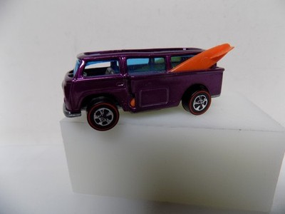 Hot Wheels - ORIGINAL REDLINE - PURPLE  VOLKSWAGEN  BEACH BOMB - REFINISHED