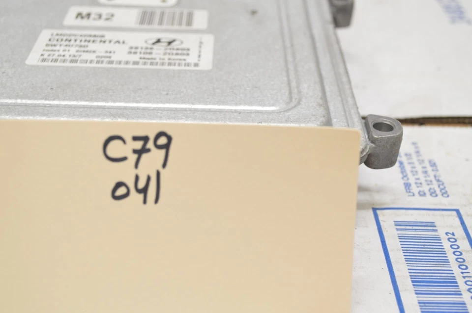 Unidade módulo de controle do motor 2010-2013 Hyundai Tucson 39136-2G803 Ecm C79 041 - Imagem 4 de 4