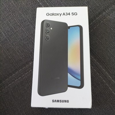 SAMSUNG Galaxy A34 5G 6GB/ 128GB Awesome Graphite NEU OVP