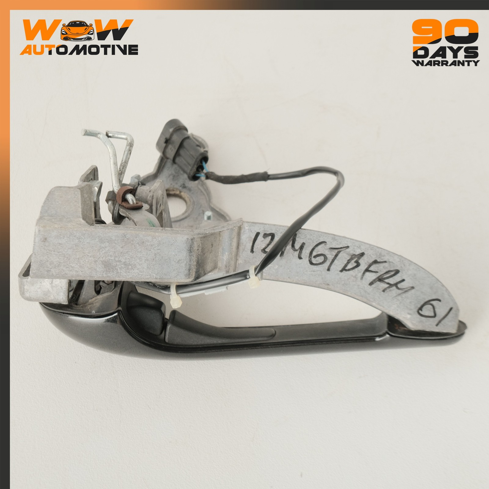 08-19 MASERATI GRANTURISMO S FRONT RIGHT PASSENGER SIDE DOOR EXTERIOR HANDLE OEM