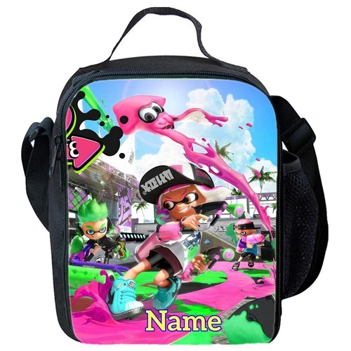 Personalised Splatoon Kids Lunch Bag