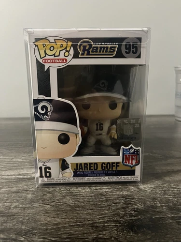 Funko Pop! LA Rams Jared Goff #95 ¡con protector pop! ¡BÓVEDA!
