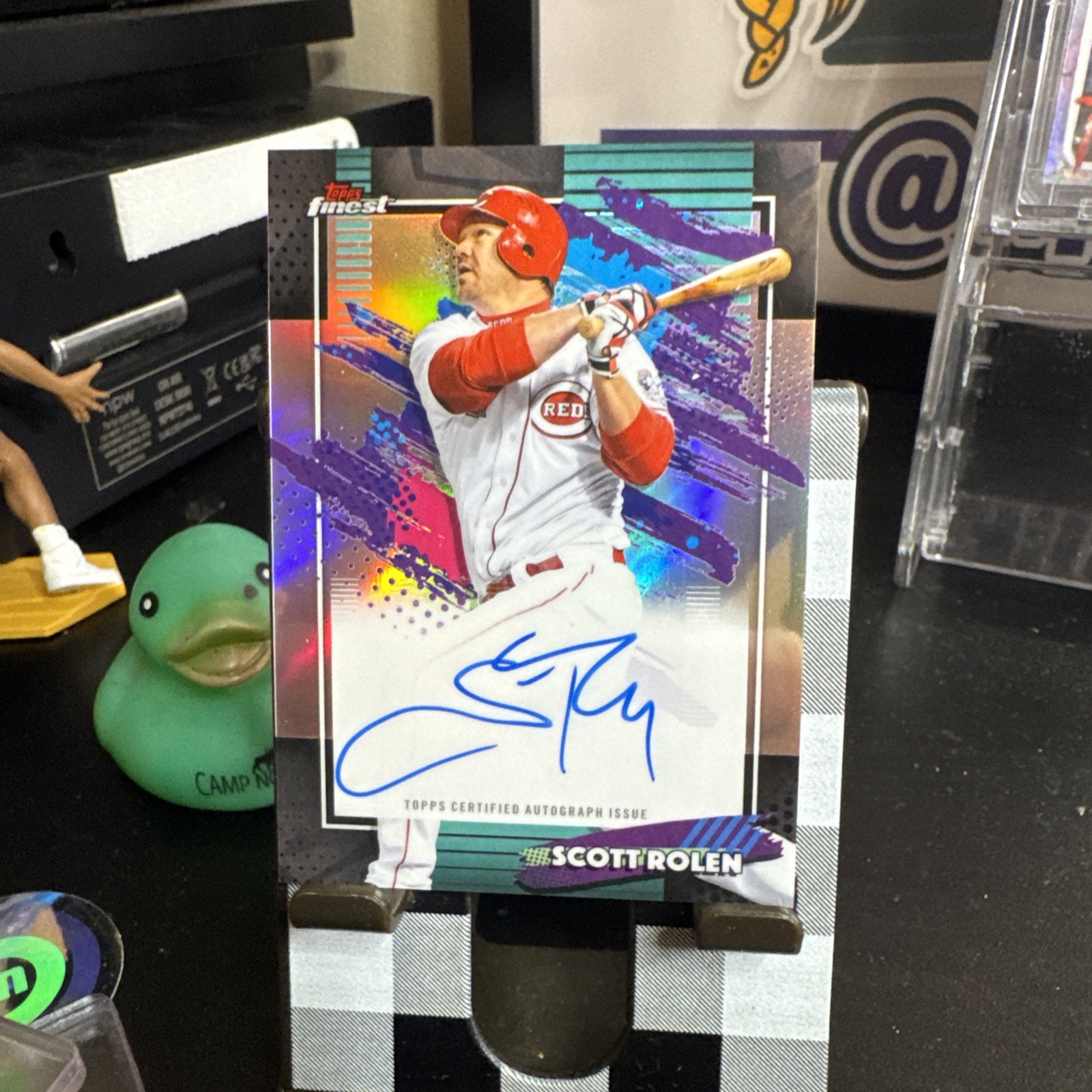Topps 2026 Finest Scott Rolen Cincinnati Reds Auto Refractor #FA-SR