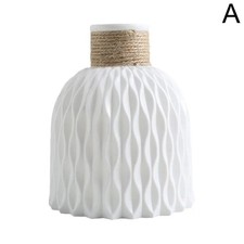 Modern Flower Vase Plastic Vase Nordic Home Decor Ornament Flower Arrangement