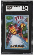 2024 🫟 Iron Man Marvel Masterpieces '92 Platinum #38 Rainbow