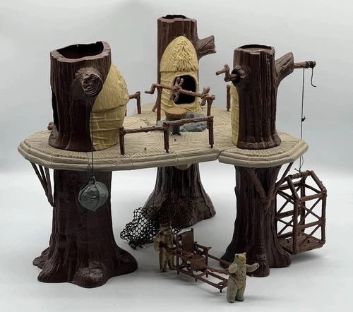 Ewok Village Action Playset Star Wars ROTJ 1983 Kenner