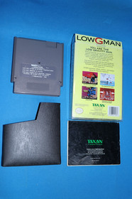 NINTENDO NES LOW G MAN THE LOW GRAVITY MAN COMPLETE CIB MANUAL BOX SLEEVE TESTED
