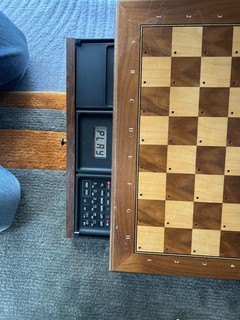 Schachcomputer Mephisto Exclusive Holz Vintage Chess 558759 Holzkasten Figuren