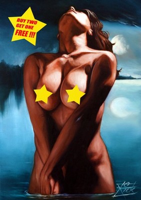 Adrienne Barbeau / Fine Art Print / Sleeved W Backing Board / Signed Rick Melton