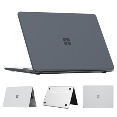Matte PC Hard Shell Case for Microsoft Surface Laptop 7 13.8'' Metal Panel (2024)