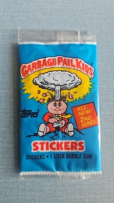 UK GARBAGE PAIL KIDS SERIES 2 SEALED PACK GPK 2nd series UK minis 1986 - Bild 1 von 2