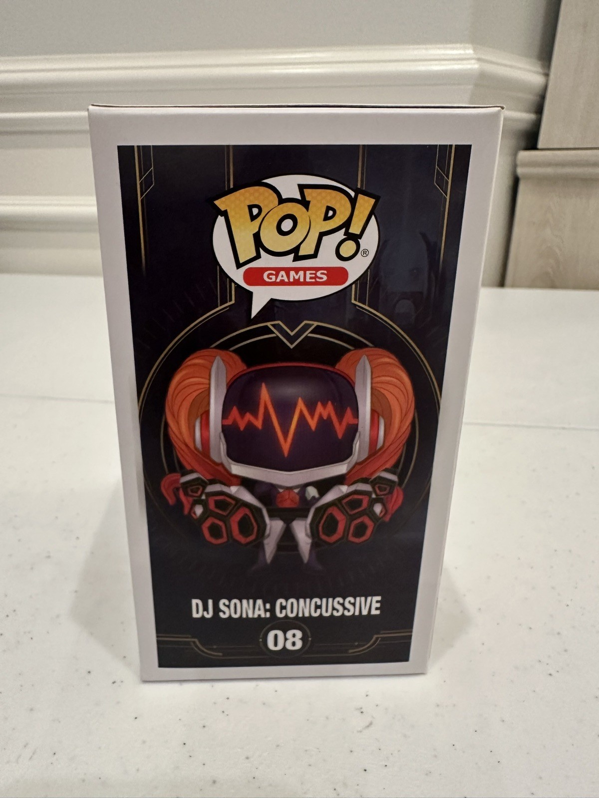 Funko Pop DJ SONA: Concussive Vinyl Figure League Of Legends # 08