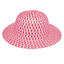 Easter Bonnet Make Your Own Bonnet Craft Pink Summer Woven Hat