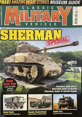 KLASSIKER MILITÄRFAHRZEUG ZEITSCHRIFT AUSGABE APRIL 2025