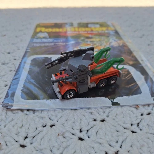 Vtg Matchbox Road Blasters Tow Nailer Peterbilt 1981 Battle Cars Toy w/ Cardback