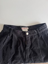 Vintage Esprit Sport Corduroy Pants Size 8 Tapered Pleated Academia 90s 80s