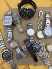 Mens vintage Watches Lot  For Parts repair Untested